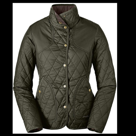 Eddie Bauer Jackets & Blazers - Eddie Bauer Women’s Quilted Mao Long Sleeve Jacket